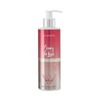 WABI CRAZY IN LOVE BODY SILK – ΚΡΕΜΑ ΣΩΜΑΤΟΣ ΜΕ ΓΚΛΙΤΕΡ 250ML
