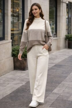 ΠΛΕΚΤΟ ΣΕΤ ΖΙΒΑΓΚΟ ΜΕ ΔΙΧΡΩΜΙΑ