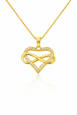 ΑΤΣΑΛΙΝΟ ΚΟΛΙΕ ΚΑΡΔΙΑ ΜΕ ΣΥΜΒΟΛΟ ΑΠΕΙΡΟ & ΣΤΡΑΣ