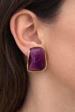 ΣΚΟΥΛΑΡΙΚΙΑ ΜΕ ΜΩΒ ΠΕΤΡΑ