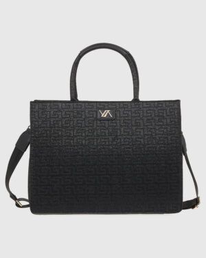 Γυναικεία Τσάντα Χειρός Verde 16-7723 Μαύρο