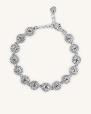 ΓΥΝΑΙΚΕΙΟ ΑΤΣΑΛΙΝΟ ΒΡΑΧΙΟΛΙ ΜΕ ΣΤΡΟΓΓΥΛΕΣ ΠΕΤΡΕΣ & ΛΕΥΚΑ ΚΡΥΣΤΑΛΛΑ – ΑΣΗΜΙ