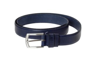 ΑΝΔΡΙΚΗ ΖΩΝΗ LAVOR ΜΠΛΕ ΜΕ ΜΕΤΑΛΛΙΚΗ ΑΓΚΡΑΦΑ 1-126