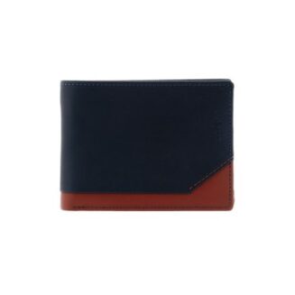 ΑΝΔΡΙΚΟ ΔΕΡΜΑΤΙΝΟ ΠΟΡΤΟΦΟΛΙ LAVOR ΜΑΥΡΟ ΜΕ ΚΑΦΕ ΛΕΠΤΟΜΕΡΕΙΑ