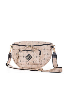 ΤΣΑΝΤΑ ΜΕΣΗΣ SANSA MONOGRAM PIERRO ΜΠΕΖ