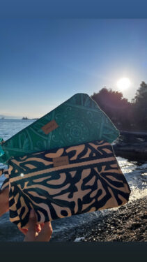 ΜΑΥΡΟ ΝΕΣΕΣΕΡ VERDE ΜΕ PRINT ΣΧΕΔΙΑ 07-0413