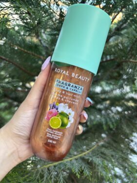 BODY & HAIR MIST ΜΕ ΓΚΛΙΤΕΡ ROYAL BEAUTY FRAGRANZIA 240ML
