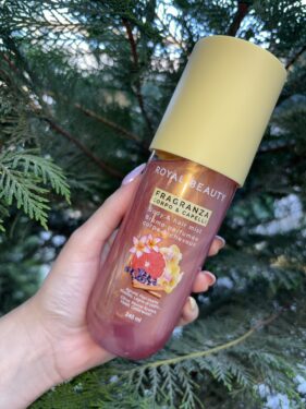BODY & HAIR MIST ΜΕ ΓΚΛΙΤΕΡ CITRUS & FLOWERS ROYAL BEAUTY 240ML