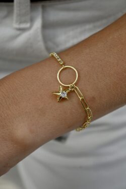 ΑΤΣΑΛΙΝΟ ΒΡΑΧΙΟΛΙ STAR CHARM