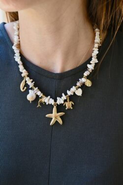 BOHO ΚΟΛΛΙΕ ΜΕ ΑΣΤΕΡΙΑ & CHARMS