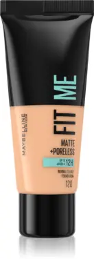 MAYBELLINE FIT ME MATTE + PORELESS FOUNDATION 120 CLASSIC IVORY 30ML