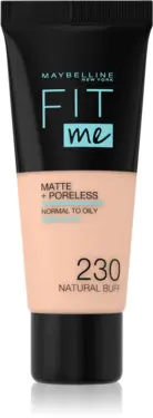 MAYBELLINE FIT ME MATTE + PORELESS FOUNDATION 230 NATURAL BUFF 30ML