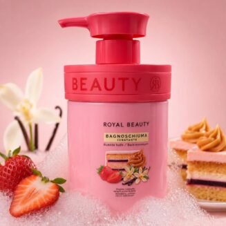 ΑΦΡΟΛΟΥΤΡΟ ROYAL BEAUTY STRAWBERRY CARAMEL KAI VANILLIA