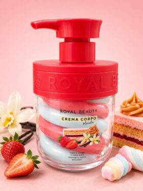 Royal Beauty Body Cream Strawberry Vanilla & Cream 360ml