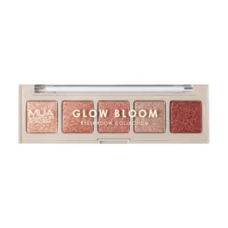 MUA GLOW BLOOM EYESHADOW PALETTE 5 SHADES