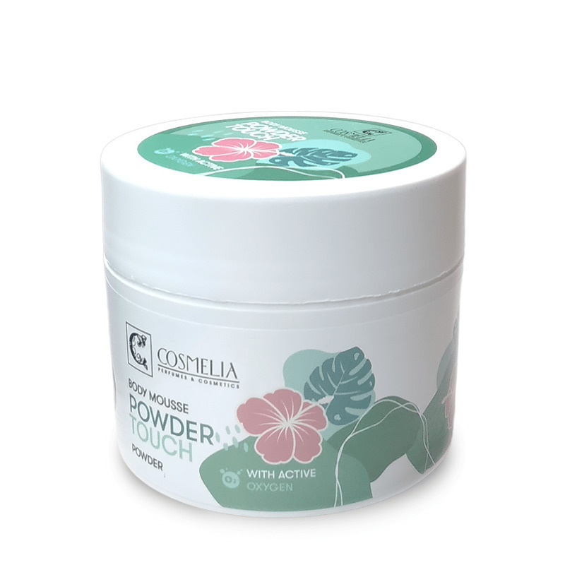 COSMELIA BODY MOUSSE POWDER TOUCH ΜΕ ΕΝΕΡΓΟ ΟΞΥΓΟΝΟ