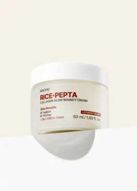 NACIFIC RICE + PEPTA COLLAGEN GLOW BOUNCY CREAM – ΚΡΕΜΑ ΠΡΟΣΩΠΟΥ ΓΙΑ ΛΑΜΨΗ & ΣΦΡΙΓΗΛΟΤΗΤΑ 50ML
